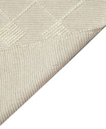 FurnitureboxUK Maeve Cream Diamond Pattern Wool Rug 120x170cm - Size: 170 cm x 120 cm - thumbnail 4