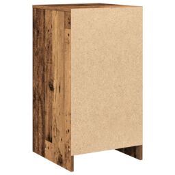Berkfield Home Sideboard Old Wood 40x41x75 cm Engineered Wood in Brown - Size: 40 x 41 x 75 cm - thumbnail 8