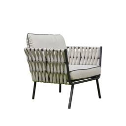 DS Living Rope Aluminium Garden Furniture 5 Seater in Grey - thumbnail 3