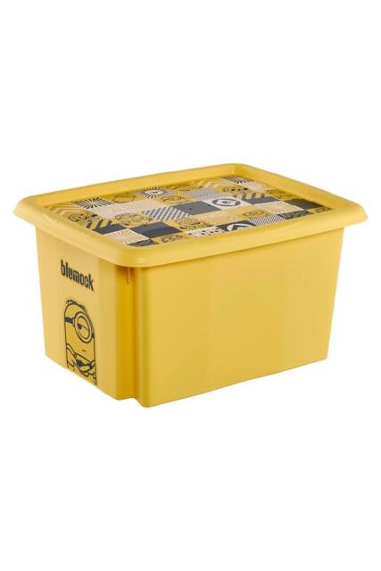 Keeeper Minions Turning Stacking Box 15 Litre - Yellow - image 1