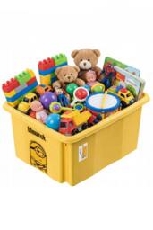 Keeeper Minions Turning Stacking Box 15 Litre - Yellow - thumbnail 5