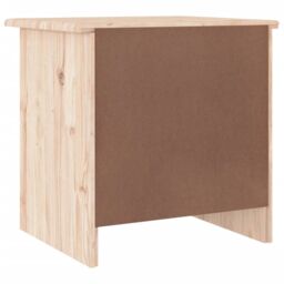 Berkfield Home Bedside Cabinet ALTA 43x35x40.5 cm Solid Wood Pine in Brown - thumbnail 6