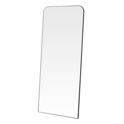 Yearn Mirrors Extra Large Black Curved corner Mirror 180x80cm - Size: 180x80 cm - thumbnail 2