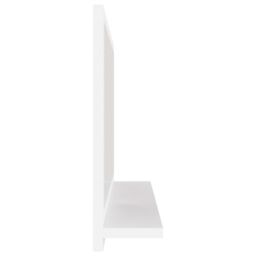 Berkfield Home Bathroom Mirror White 60x10.5x37 cm Engineered Wood - thumbnail 5