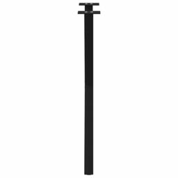 Berkfield Home Dining Table Legs X-Shaped 2 pcs Black 60x(72-73) cm Steel - thumbnail 6