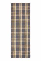 Homescapes Douglas Tartan Check Non-Slip 100% Wool Hall Runner, 66 x 200 cm in Grey - Size: 66 cm x 200 cm - thumbnail 2