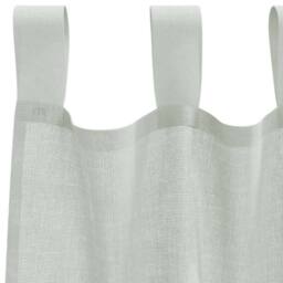 Berkfield Home Voile Curtains with Loops 2 pcs Light Grey 140x245 cm - thumbnail 5