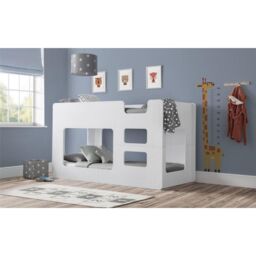 Ashfield White Pod Bunk Bed - Size: Single
