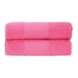 ARTG Print-Me Bath Towel in Pink - thumbnail 2
