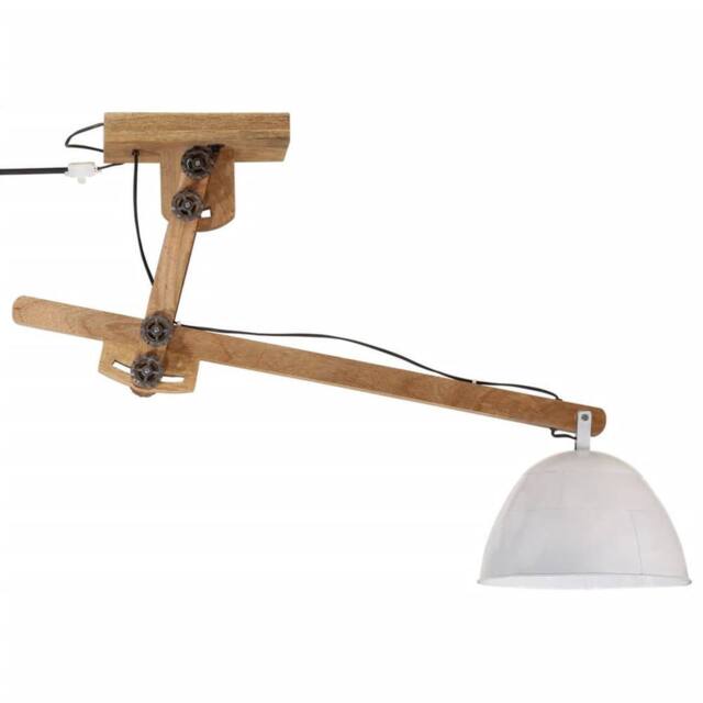 Berkfield Home Beautiful Ceiling Lamp 25 W White 105x30x65-108cm E27 - image 1