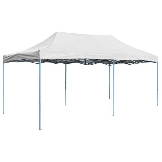 Berkfield Home Professional Folding Party Tent 3x6 m Steel White - image 1
