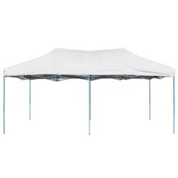 Berkfield Home Professional Folding Party Tent 3x6 m Steel White - thumbnail 2