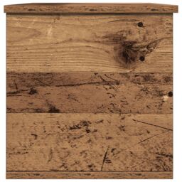 Berkfield Home Storage Box - Old Wood, 102x35x35 cm, Made from Engineered Wood in Brown - Size: 102 x 35 x 35 cm - thumbnail 8