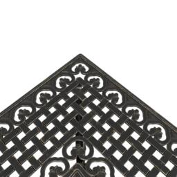 Berkfield Home 3 Piece Bistro Set Bronze Cast Aluminium in Brown - thumbnail 6