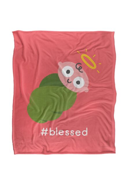 David Olenick Divine Instavention Silky Touch Super Soft Throw Blanket 152 X 127 cm in White - image 1