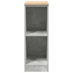 Berkfield Home Durable Garage Storage Cabinet Concrete Grey 30x51x85 cm Solid Wo - Size: 30 x 51 x 85 cm - thumbnail 5
