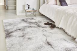 The Rug Shop UK Grey Modern Abstract Polypropylene Luxurious Easy to Clean Rug - Size: 200 cm x 290 cm - thumbnail 1