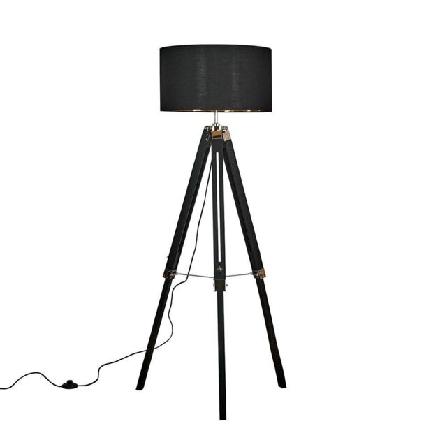 ValueLights Tripod Black Floor Lamp - image 1