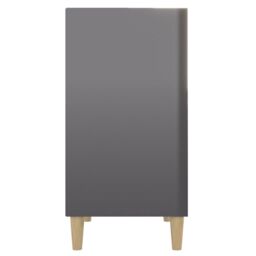 Berkfield Home Sideboard High Gloss Grey 57x35x70 cm Engineered Wood - Size: 57 x 35 x 70 cm - thumbnail 5