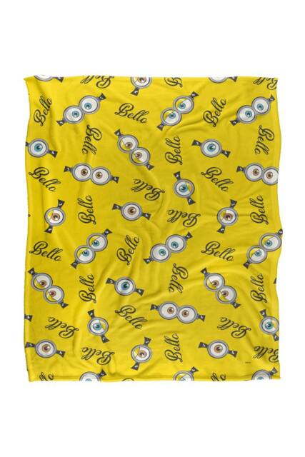 NBCU Minions & Monsters Bello Glasses Throw Blanket 152 X 127 Cm - Size: Large - image 1