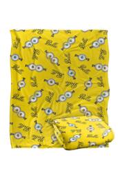 NBCU Minions & Monsters Bello Glasses Throw Blanket 152 X 127 Cm - Size: Large - thumbnail 2