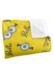 NBCU Minions & Monsters Bello Glasses Throw Blanket 152 X 127 Cm - Size: Large - thumbnail 4