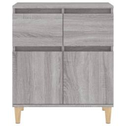 Berkfield Home Sideboard Grey Sonoma 60x35x70 cm Engineered Wood - Size: 60 x 35 x 70 cm - thumbnail 7