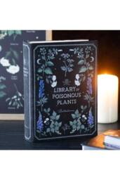 KDMD Library of Poisonous Plants Book Shaped Storage Box in Black - thumbnail 1