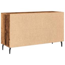 Berkfield Home Sideboard Old Wood 100x36x60 cm Engineered Wood in Brown - Size: 100 x 36 x 60 cm - thumbnail 7