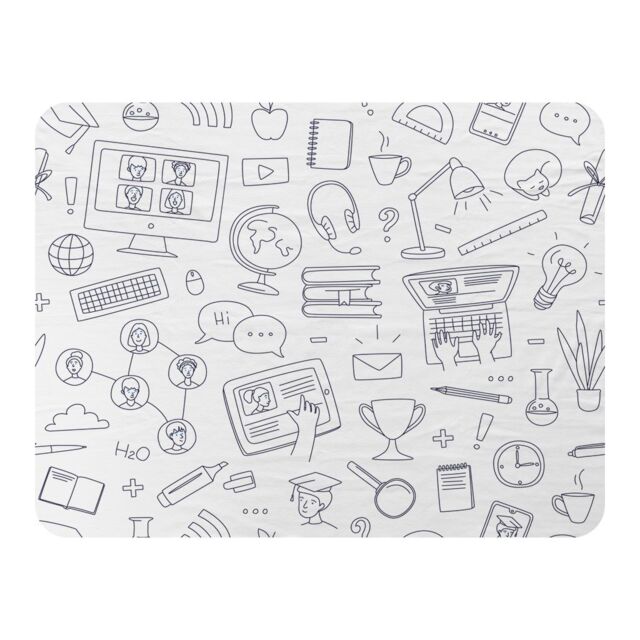 Benjamin Tate Design Learning Online Blanket in Natural - Size: 120 cm x 150 cm - image 1