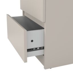 Furniture To Go Naia Bedside 2 Drawers in Beige - thumbnail 7