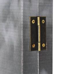 Berkfield Home Folding Room Divider 160x170 cm London Bus Black & White - thumbnail 5