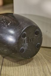 Dibor Contemporary Black Marble Door Stopper Heavy Weight Decorative Door Stop - thumbnail 7