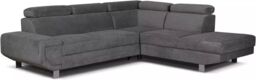 Snugg Furniture UK Limited (Right Hand) Sarntic Corner Sofa bed with storage in Grey - thumbnail 2
