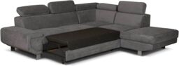 Snugg Furniture UK Limited (Right Hand) Sarntic Corner Sofa bed with storage in Grey - thumbnail 3