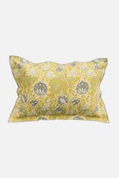 Morris & Co 'Elmcote' Cotton Duvet Cover Set in Yellow - Size: Single - thumbnail 4