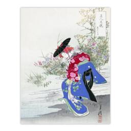 Artery8 Ogata Gekko Framed Wall Art Print The Fox Spirit Geisha Dance - Size: A4 - thumbnail 3