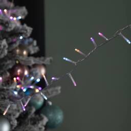 Samuel Alexander 50m LED TreeBrights String Lights with Timer in Rainbow on Clear Cable - thumbnail 3