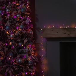 Samuel Alexander 50m LED TreeBrights String Lights with Timer in Rainbow on Clear Cable - thumbnail 5
