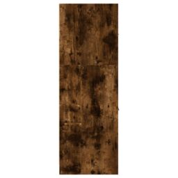 Berkfield Home Apothecary Cabinet Smoked Oak 40x41x118 cm Engineered Wood in Brown - Size: 40 x 41 x 118 cm - thumbnail 6