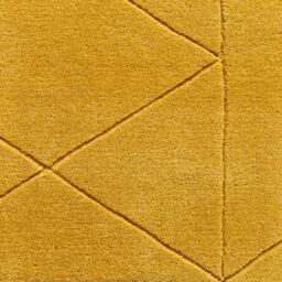 The Rug Shop UK Yellow Luxurious Modern Easy to clean Machine Made Chequered Area Rug - Size: 150 cm x 230 cm - thumbnail 4