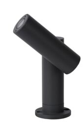 Lucide 'TATUM' Non Dimmable Tiltable Modern Garden Outdoor LED Spotlight in Black - thumbnail 2