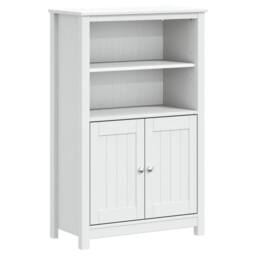 Berkfield Home Beautiful 3 Piece Bathroom Furniture Set BERG White Solid Wood Pine