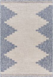 Livabliss Eagean-Modern Blue Beige Pink Black Grey In- & Outdoor Rug - Size: 160 cm diameter - thumbnail 2