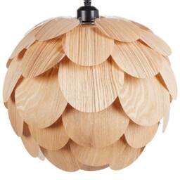 Wyld and Coco Natural Bamboo Acorn Pendant Lamp - thumbnail 2