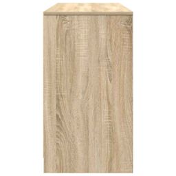 Berkfield Home Desk Sonoma Oak 120x42x76 cm Engineered Wood in Brown - Size: 120 x 42 x 76 cm - thumbnail 7