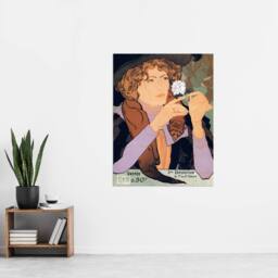 "Artery8 Salon des Cent Vintage Advert Vintage Wall Art Print de Feure - Size: W18"" x H24""" - thumbnail 4