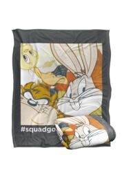 Warner Brothers Looney Tunes Officially Licensed Silky Touch Super Soft Throw Blanket 152 x 127 cm in White - thumbnail 2