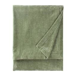 Yard Heavy Chenille Velvet Throw in Green - Size: 130 cm x 180 cm - thumbnail 2