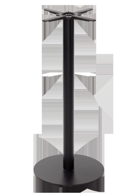 netfurniture Black cast iron round table base - Medium/Large 1050 mm